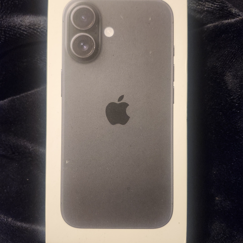 EMPTY Apple iPhone 16 - Black